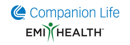 Companion Life EMI Health logos